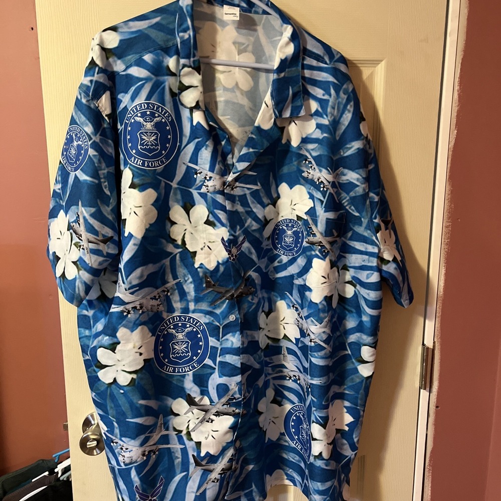 Garment One Clothing Shirt. Air Force  With Floral